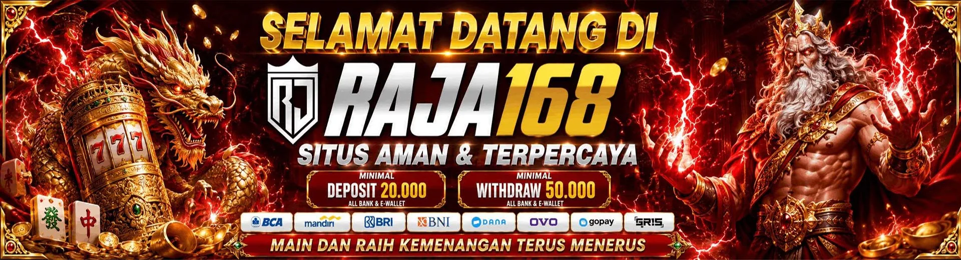 RAJA168 game digital modern